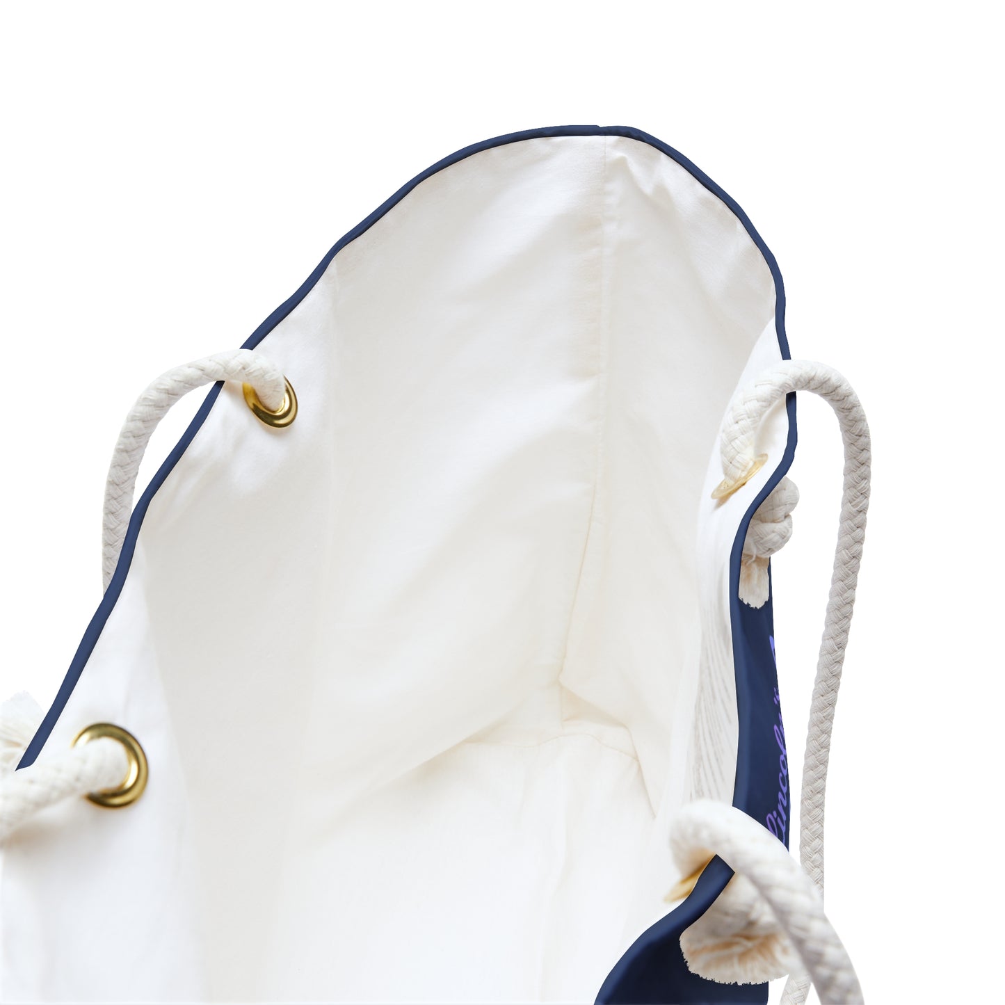 Stoner Beach Band Navy Weekender Bag – Large Rope-Handle Travel Tote