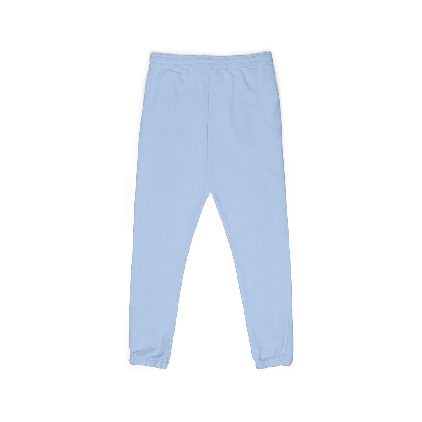 Graphite Fleece Sweatpants with 'Good Vibes' Neon Script — Cozy Casual Lounge Pants