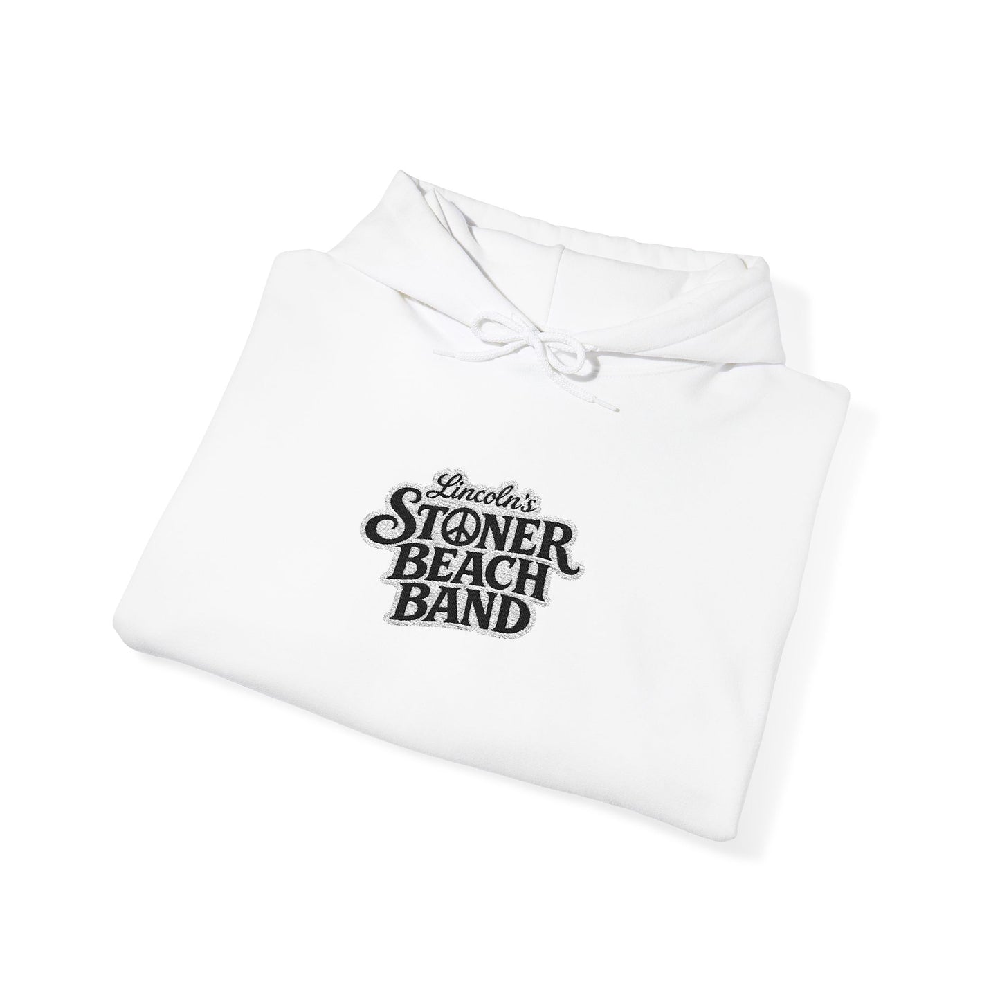 Hoodie — 'Summer Beach Band' Retro Script Pullover