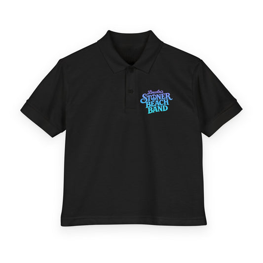 Youth Polo Shirt - "Summer Beach Band" Script Logo