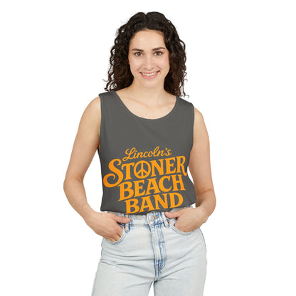 Stoner Beach Band Tank Top — Retro Surf Rock Band Tee