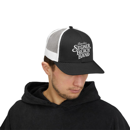 Trucker Hat — 'Stoner Beach Band' Retro Surf Logo