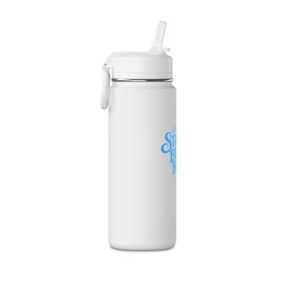 Stoner Beach Band 20oz Water Bottle Insulated Sports Straw Bottle