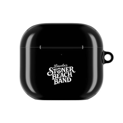 Stoner Beach Band AirPod Case  Black Protective Charging Case with Logo