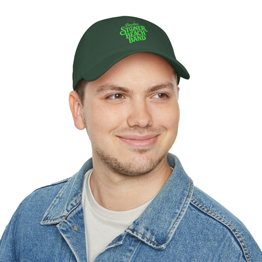 Low Profile Baseball Cap — Lincoln's Stoner Beach Band Logo Hat