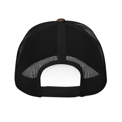 Camo Trucker Hat — Embroidered ‘Stoner Beach Band’ Logo