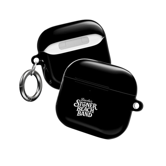 Stoner Beach Band AirPod Case  Black Protective Charging Case with Logo