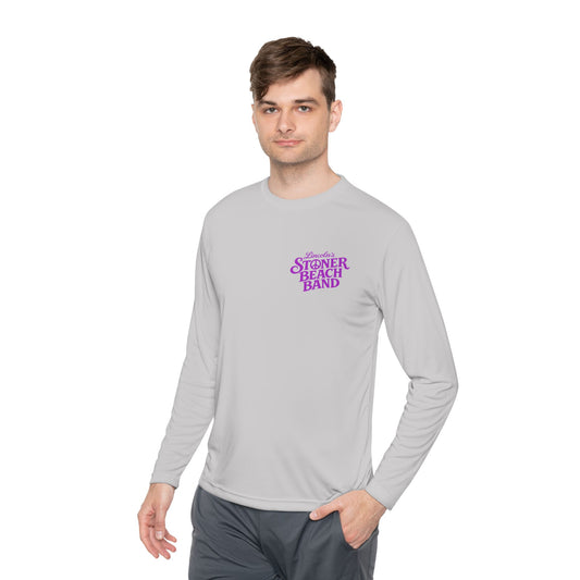 Long Sleeve Tee Stoner Beach Band" Retro Logo Tee