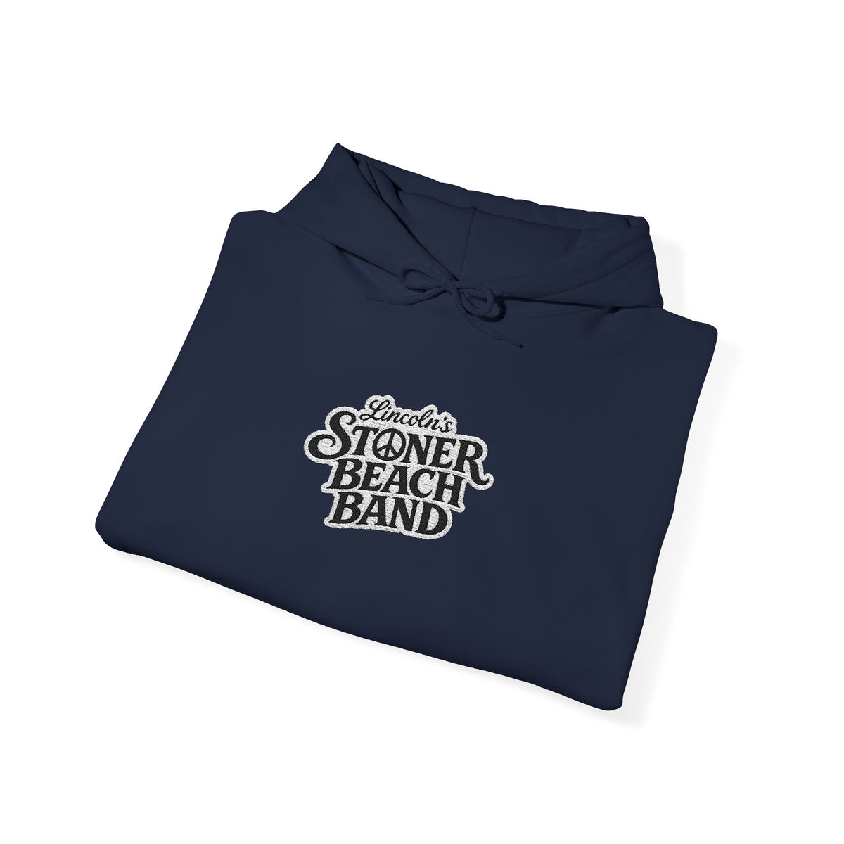 Hoodie — 'Summer Beach Band' Retro Script Pullover