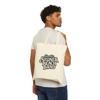 Tote Bag — Lincoln's Stoner Beach Band Logo Canvas Tote