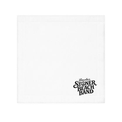 Embroidered 'Lincoln's Stoner Beach Band' Face Towel