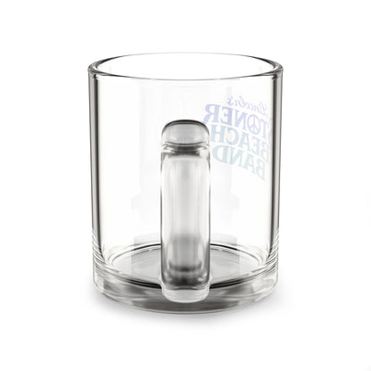 Glass Mug — 'Lincoln's Stoner Beach Band' Clear 10oz Coffee Mug