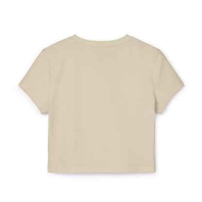 Stoner Beach Band Women's Baby Tee — Retro Surf Band Crop Top