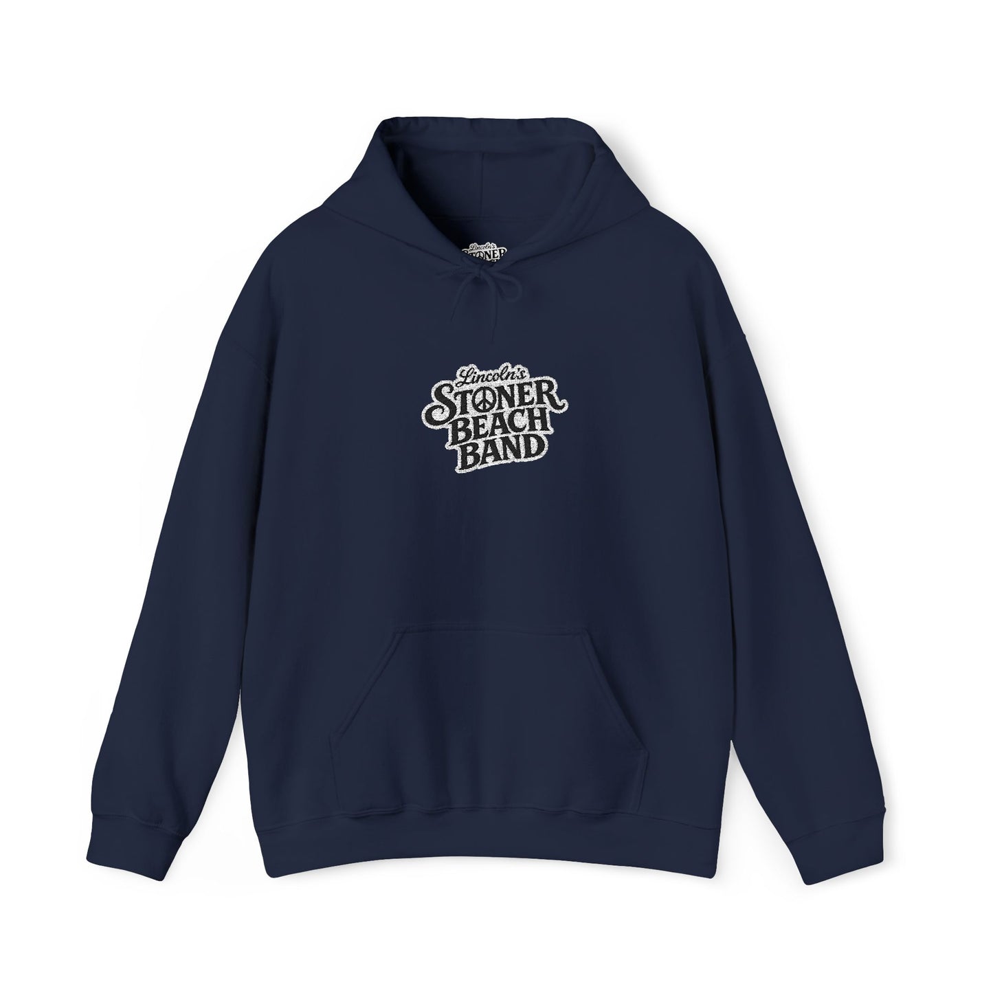Hoodie — 'Summer Beach Band' Retro Script Pullover