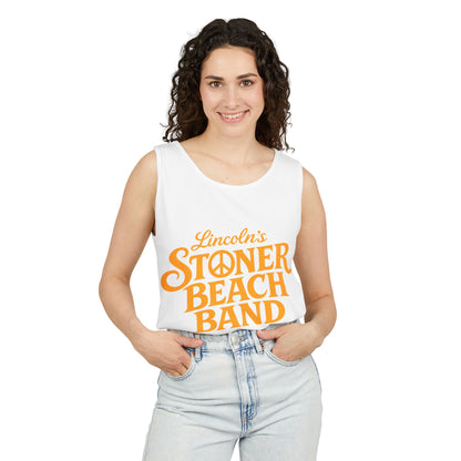 Stoner Beach Band Tank Top — Retro Surf Rock Band Tee