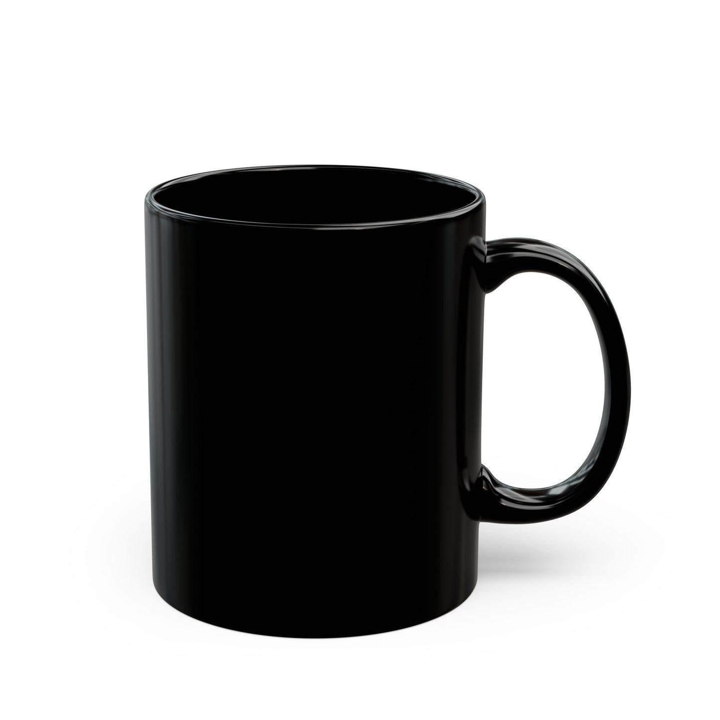 Stoner Beach Band Black Ceramic Mug — Retro Band Logo Coffee Cup (11oz & 15oz)