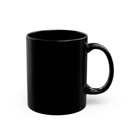 Stoner Beach Band Black Ceramic Mug — Retro Band Logo Coffee Cup (11oz & 15oz)