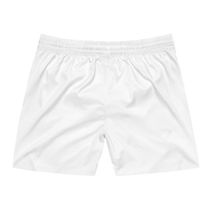 Stoner Beach Band Men's Swim Shorts - Retro Surf Logo Mid-Length Trunks