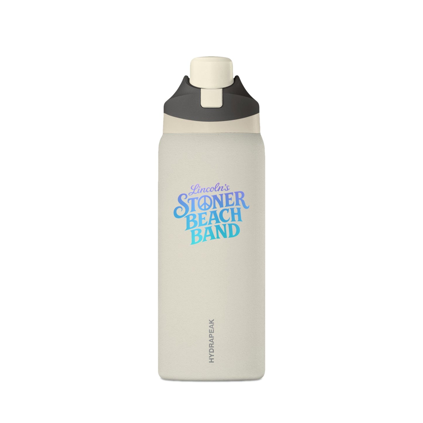Insulated Water Bottle — 'Stoner Beach Band' 32oz Stainless Travel Bottle