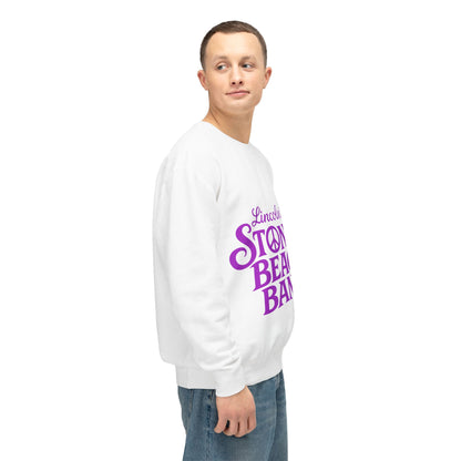 Stoner Beach Band Crewneck Sweatshirt — Lincoln's Retro Peace Logo