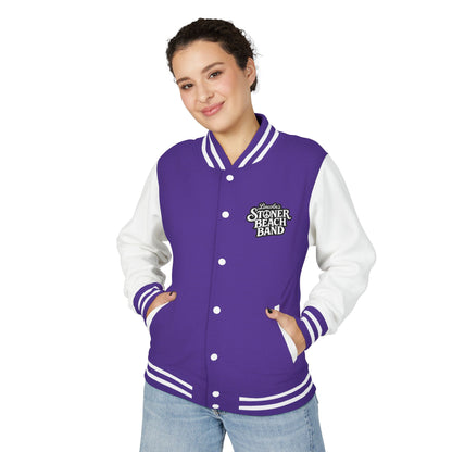 Stoner Beach Band Red & White Letterman Jacket