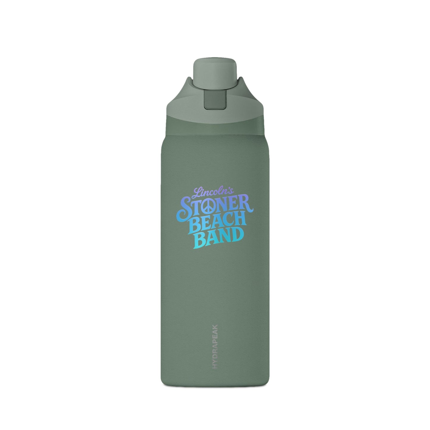 Insulated Water Bottle — 'Stoner Beach Band' 32oz Stainless Travel Bottle