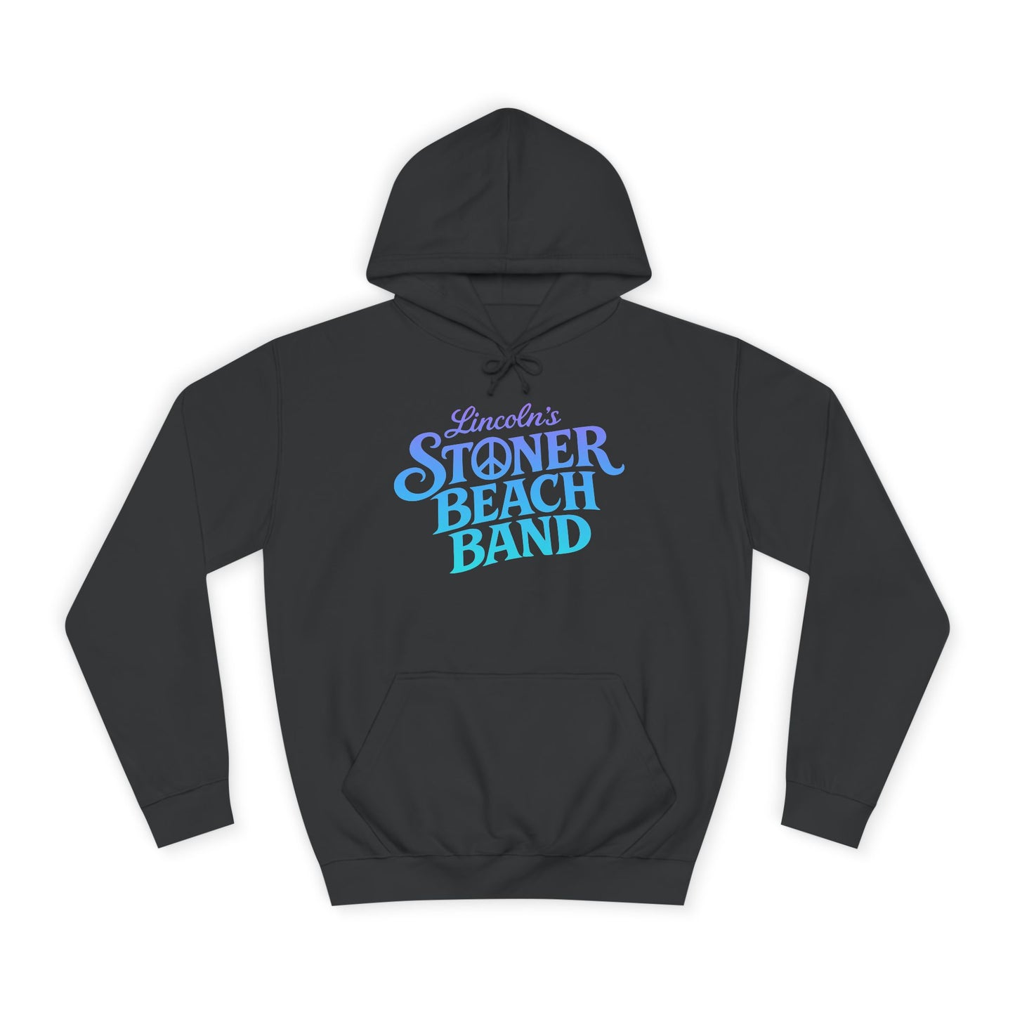 Stoner Beach Band Hoodie — Retro Surf Music Pullover