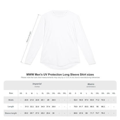 Sunseeker Band Orange UV Long Sleeve Shirt