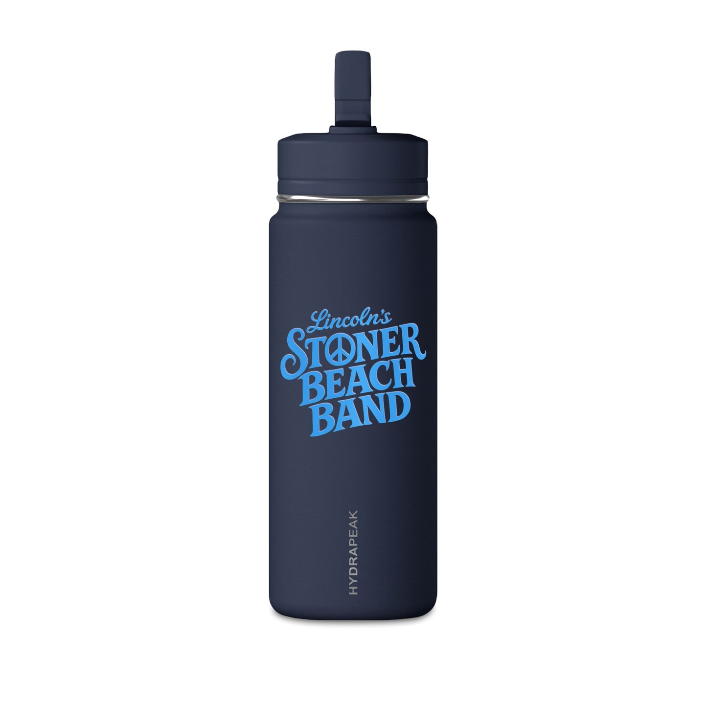 Stoner Beach Band 20oz Water Bottle Insulated Sports Straw Bottle