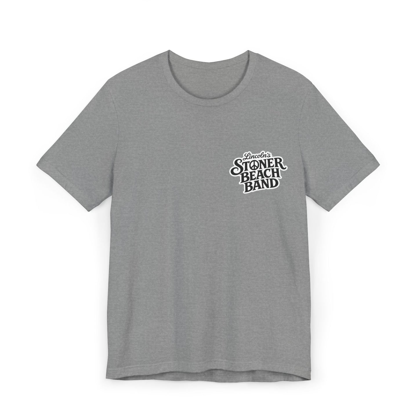 Stoner Beach Band T-Shirt Lincoln’s Retro Surf Music Tee