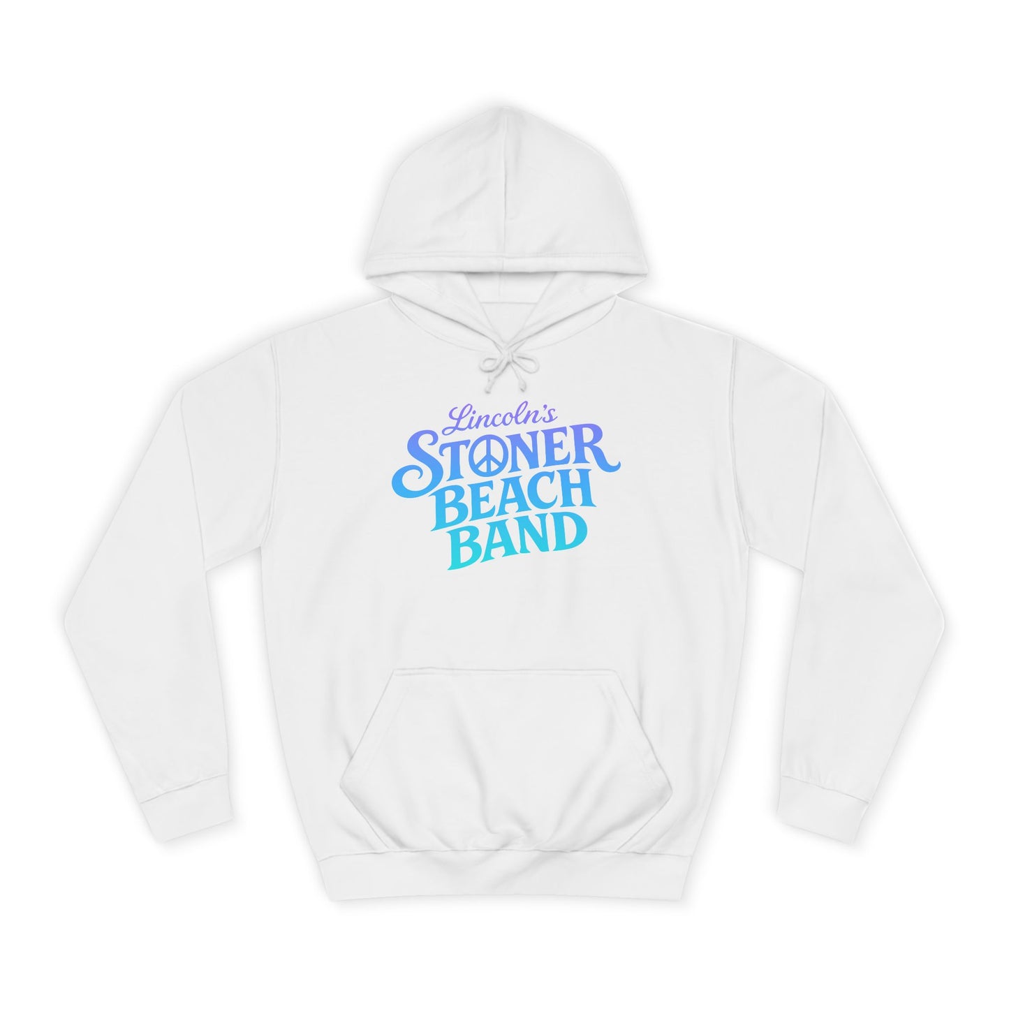 Stoner Beach Band Hoodie — Retro Surf Music Pullover