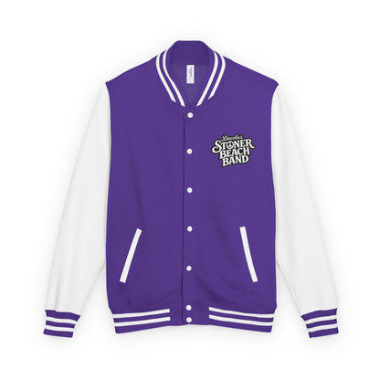 Stoner Beach Band Red & White Letterman Jacket
