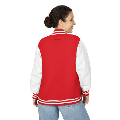 Stoner Beach Band Red & White Letterman Jacket
