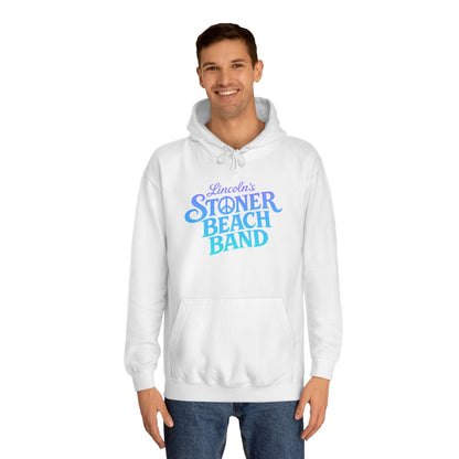 Stoner Beach Band Hoodie — Retro Surf Music Pullover