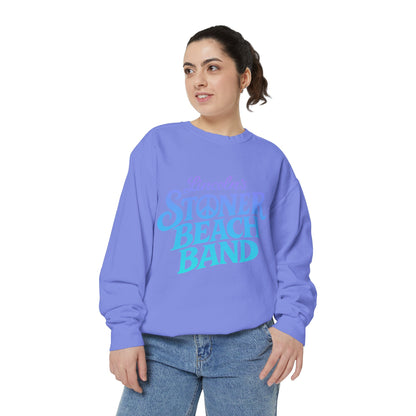 Stoner Beach Band Sweatshirt, Lincoln's Retro Surf Crewneck