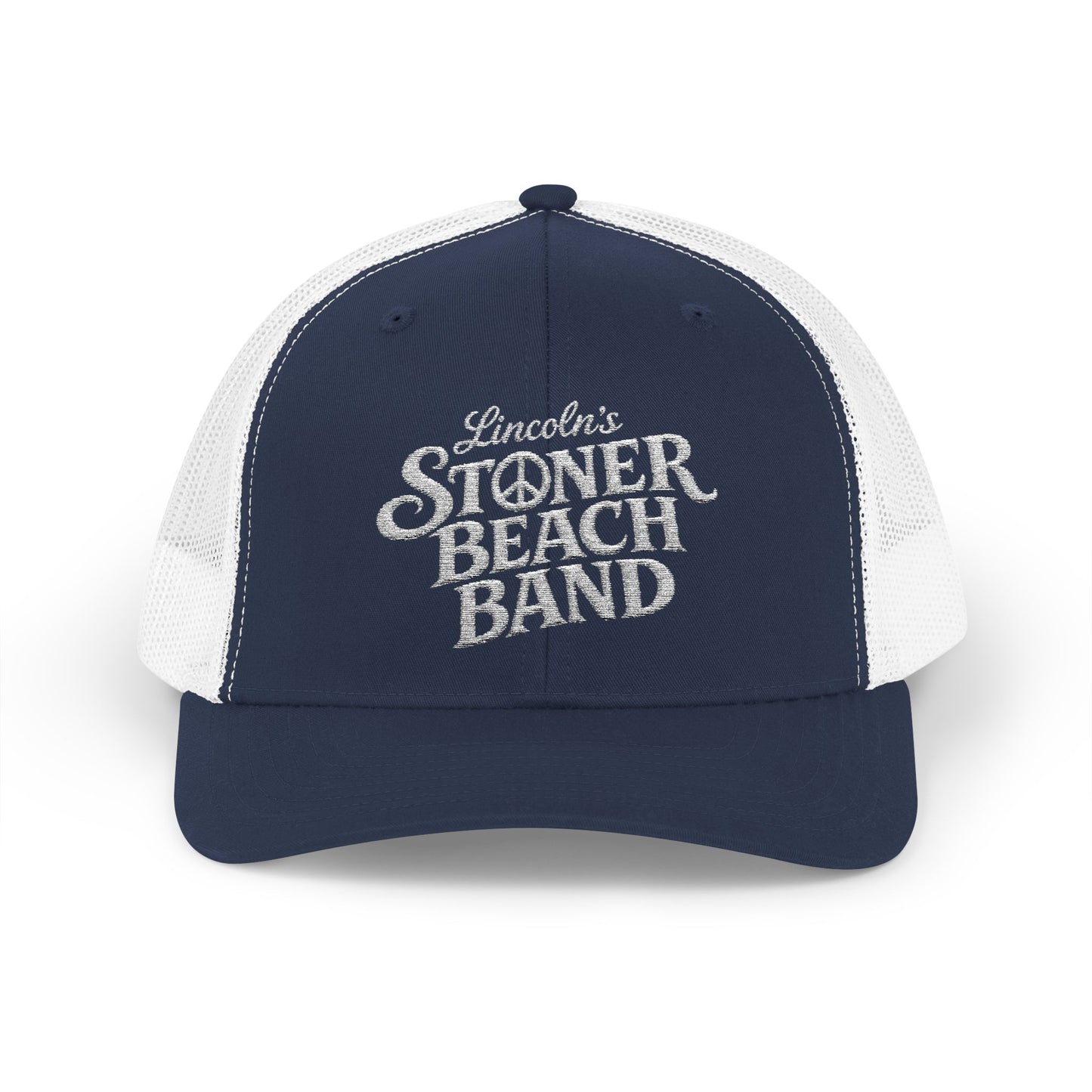 Trucker Hat — 'Stoner Beach Band' Retro Surf Logo