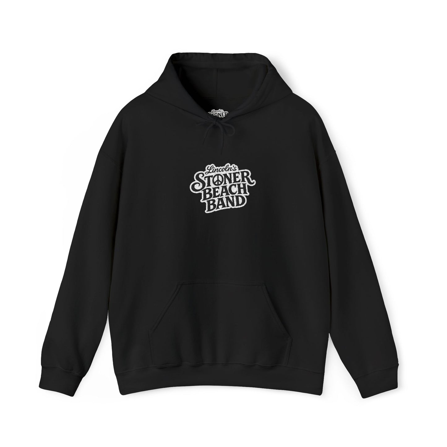 Hoodie — 'Summer Beach Band' Retro Script Pullover