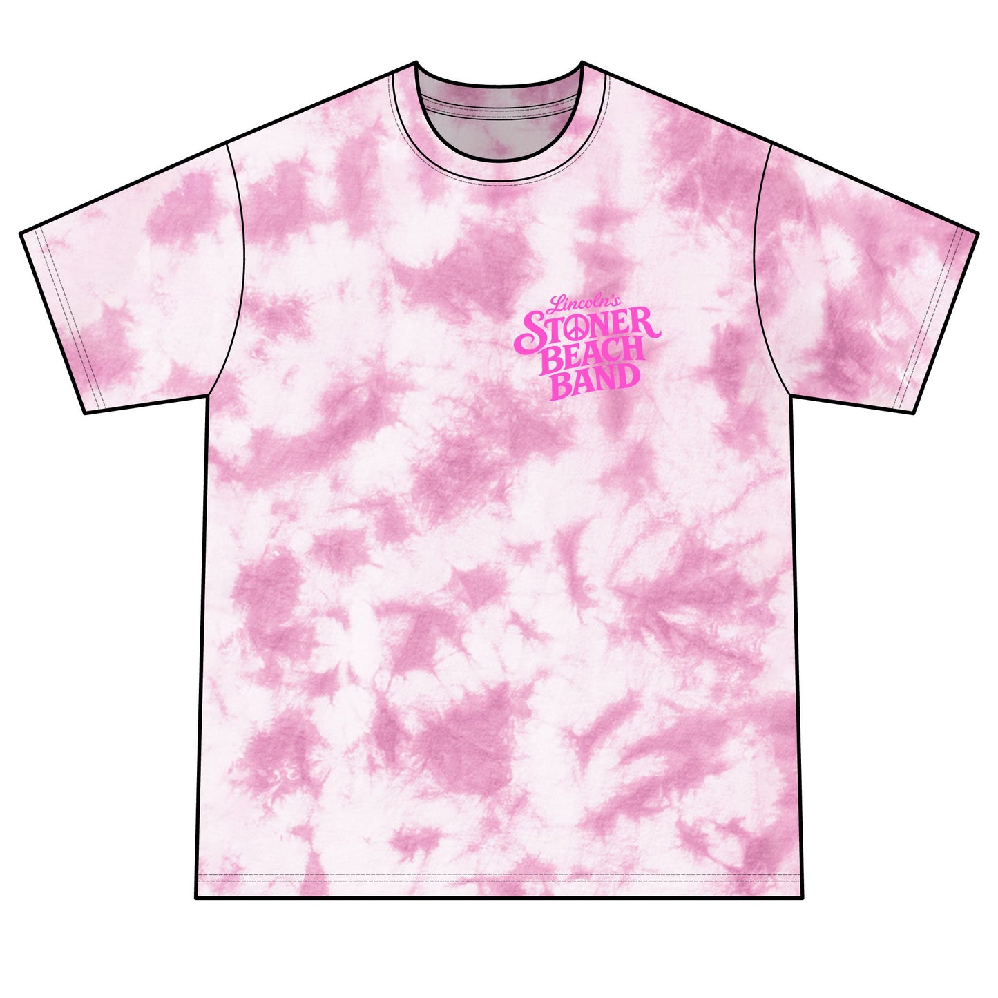 Unisex Crystal Tie-Dye Tee