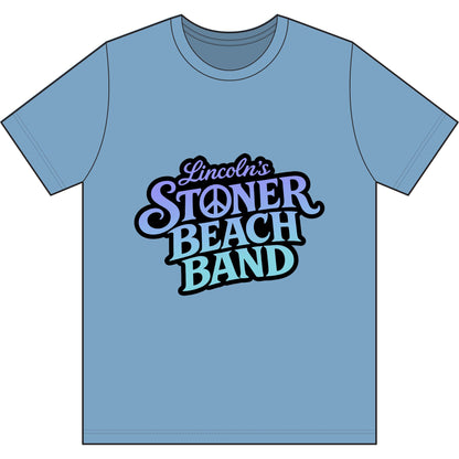 Lincoln’s Stoner Beach Band Tee — Retro Surf Band Graphic T-Shirt