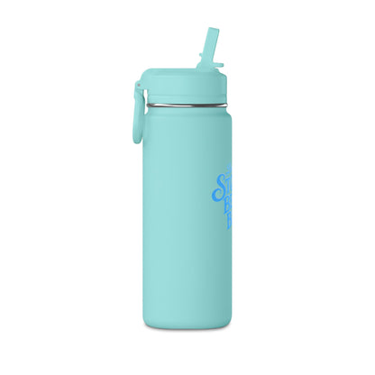Stoner Beach Band 20oz Water Bottle Insulated Sports Straw Bottle