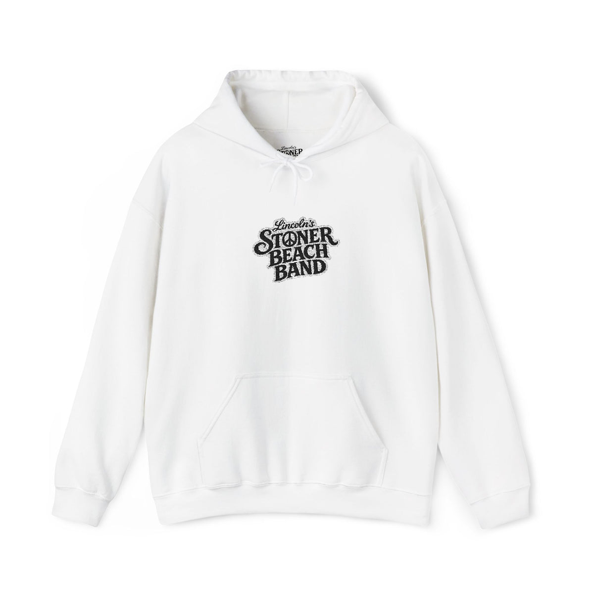 Hoodie — 'Summer Beach Band' Retro Script Pullover