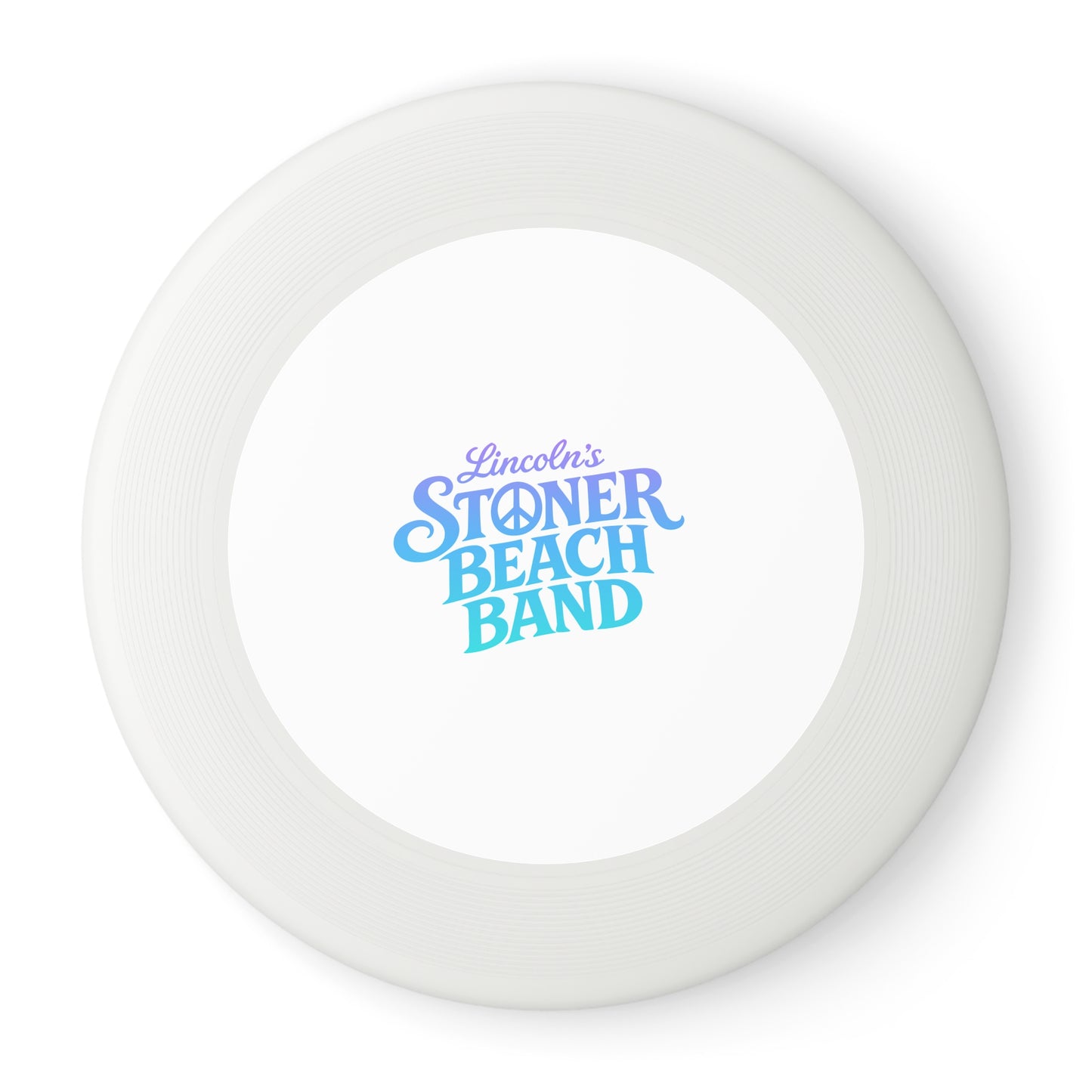 Frisbee — Lincoln's Stoner Beach Band Retro Logo Flying Disc