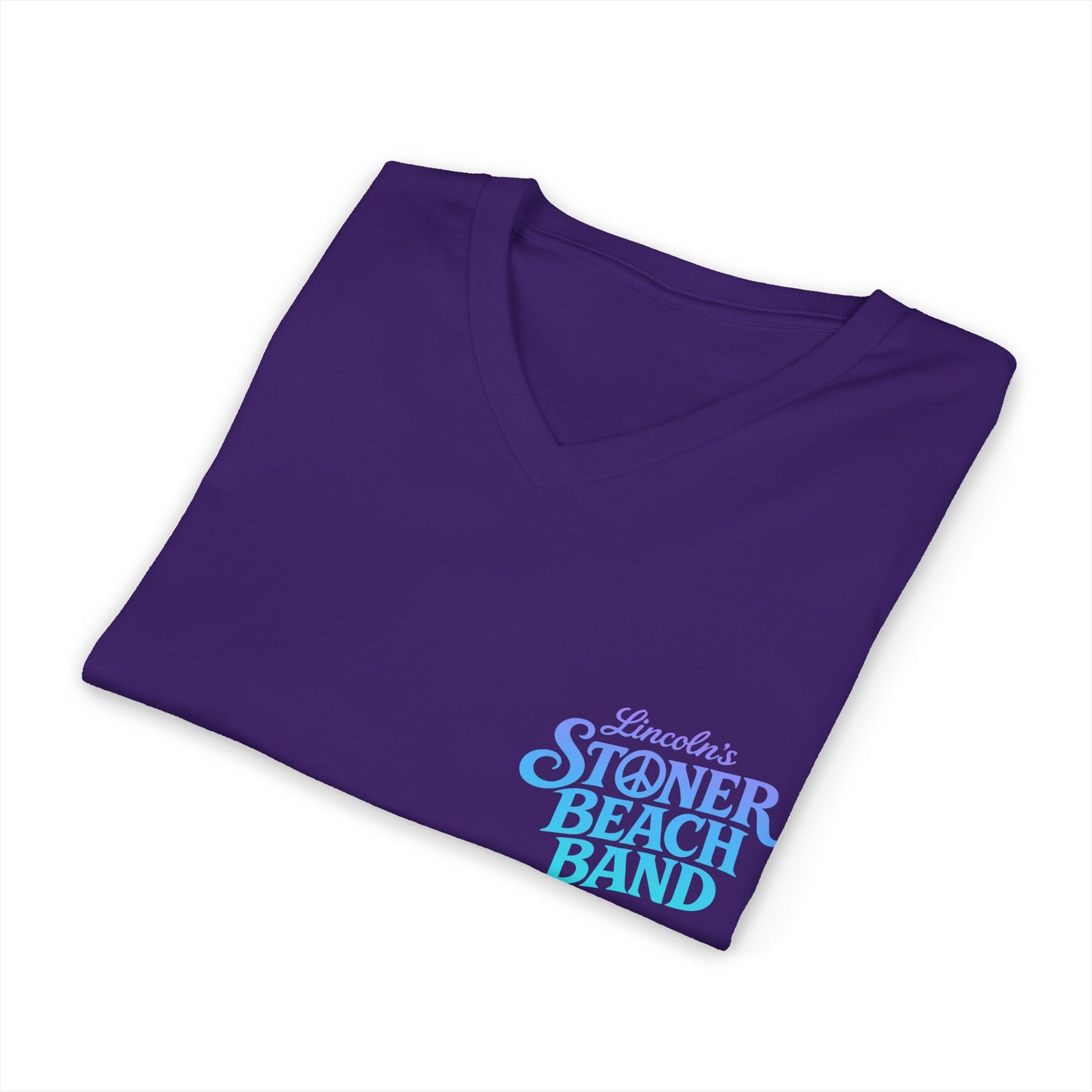 Stoner Beach Band V-Neck Tee