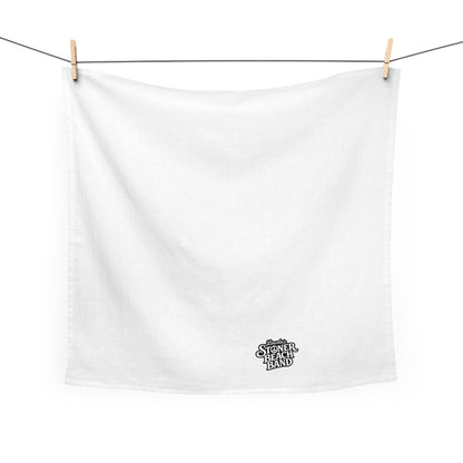 Stoner Beach Band Tea Towel Small Logo Kitchen Towel, Music Fan Gift
