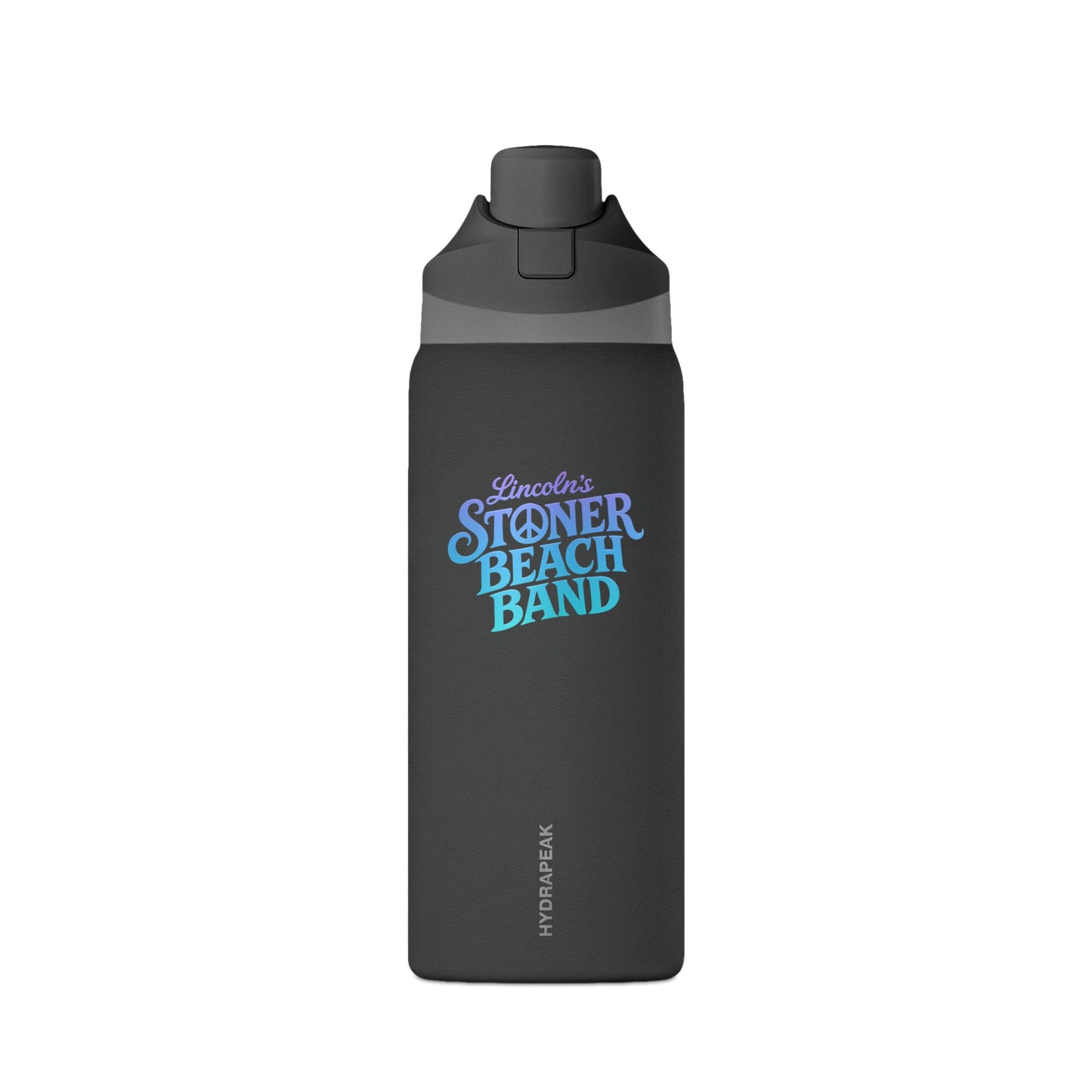 Insulated Water Bottle — 'Stoner Beach Band' 32oz Stainless Travel Bottle