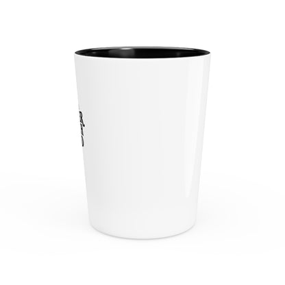 Lincoln's Stoner Beach Band Shot Glass — Retro Band Logo Collector Shotglass