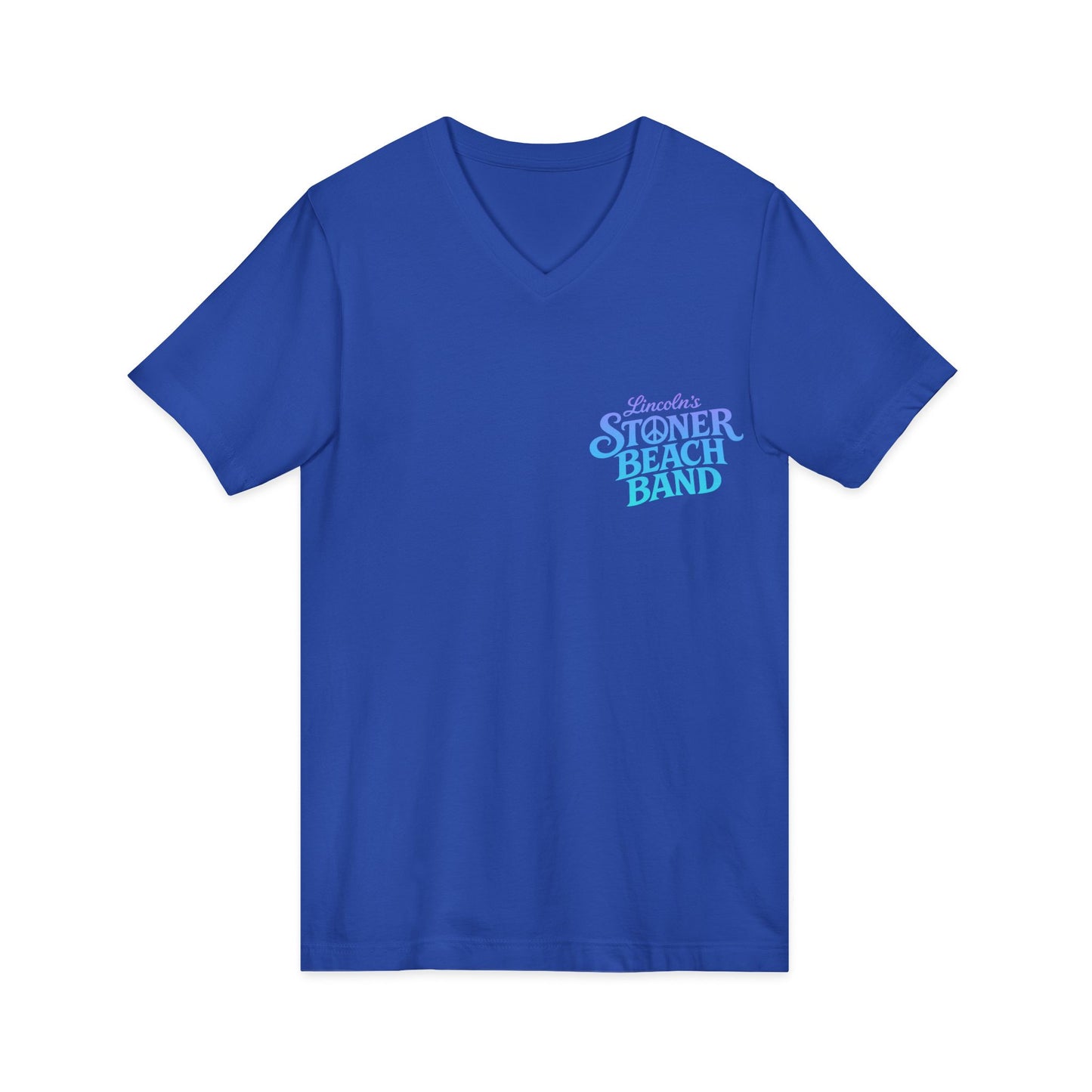 Stoner Beach Band V-Neck Tee