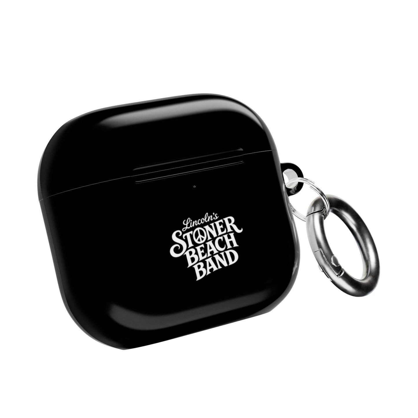 Stoner Beach Band AirPod Case  Black Protective Charging Case with Logo