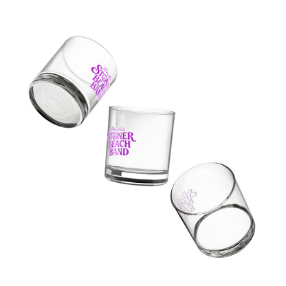 10oz Rocks Glass — 'Lincoln's Stoner Beach Band' Retro Logo Whiskey Tumbler