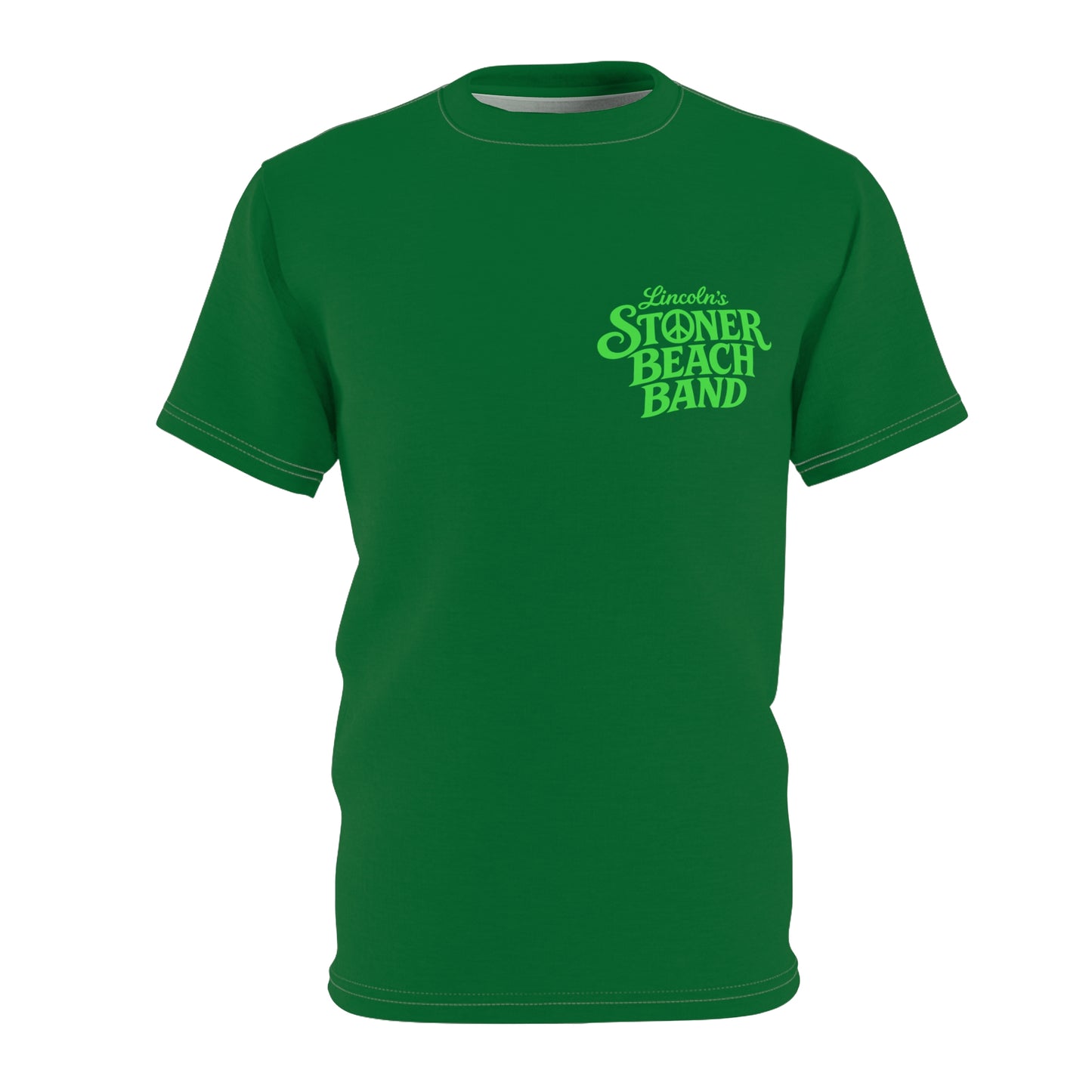 Stoner Beach Band Graphic Tee Retro Surf Logo T-Shirt